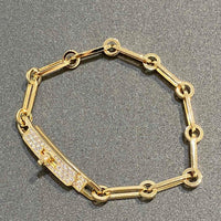 [Luna Brilliance]CHAINE BRACELET SMALL MODEL DIAMOND