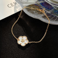 [Luna Brilliance]LUCKY SPRING ROSE GOLD MOP BRACELET