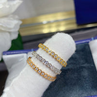 [Luna Brilliance]BEE LOVE DIAMOND PAVED SMALL RING