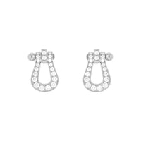 [Luna Brilliance]FORCE 10 FULL DIAMOND STUD EARRINGS MINI MODEL
