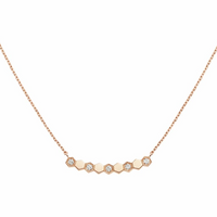 [Luna Brilliance]BEE MY LOVE DIAMOND NECKLACE
