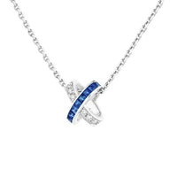 [Luna Brilliance]LIENS DIAMOND SILVER NECKLACE