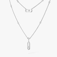 [Luna Brilliance] Move Uno Diamond Necklace