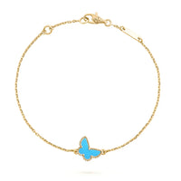 [Luna Brilliance]BUTTERFLY TURQUOISE BUTTERFLY BRACELET